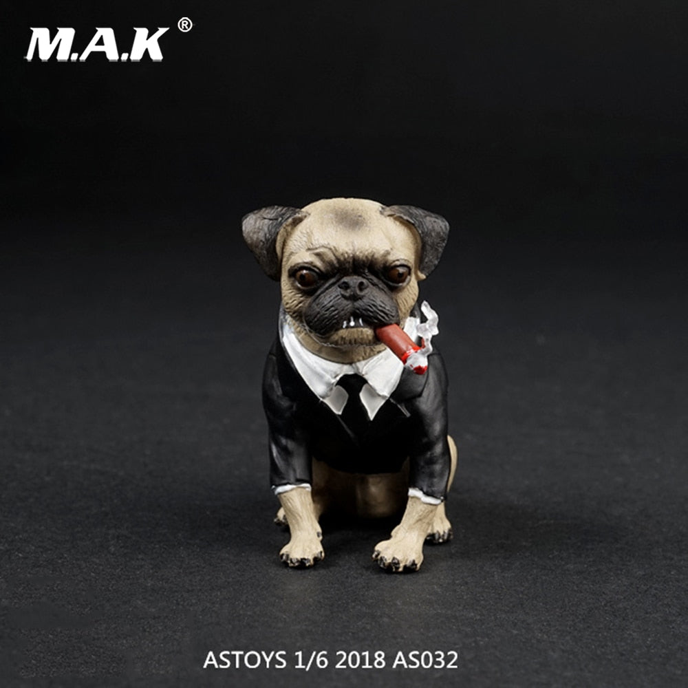 1/6 AS032 Starling Cigar Dog pet animal 12''Figure Scene Tool Accesories for 12 inches Action Figure Collections