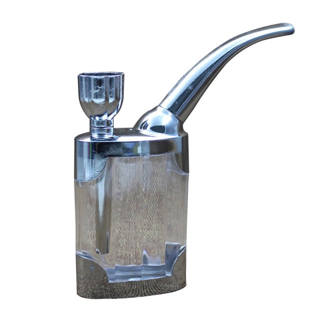 Novelty Gag Toys Filter Model Water Tobacco Pipe Weed Cigarette Cigar Holder Mini Hookah Smoking Pipes 1 Pcs